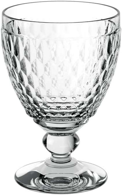 Villeroy & Boch Boston Clear Crystal Goblet Holds 14 oz.