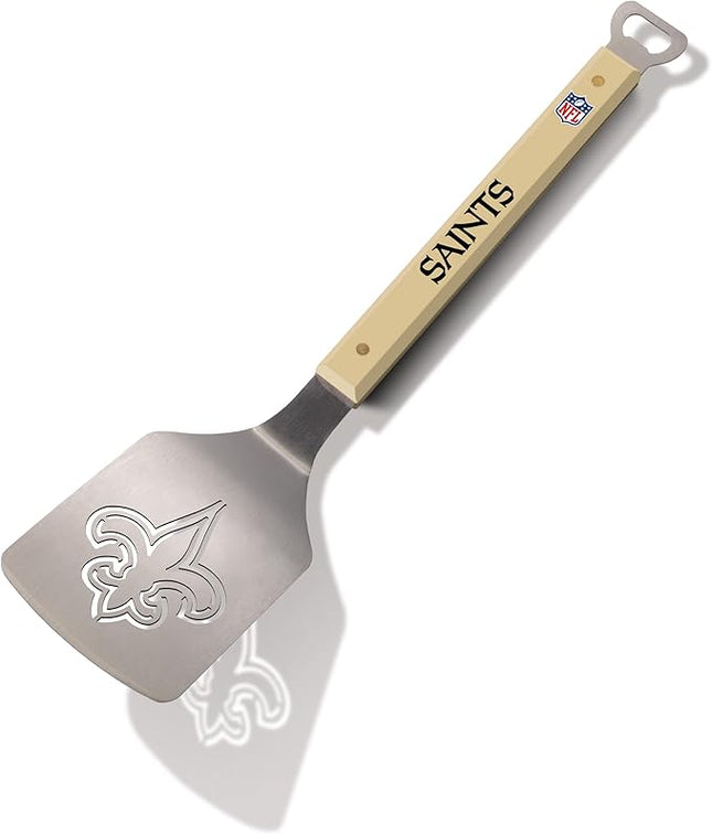 YouTheFan NFL 18" Stainless Steel Sportula (Spatula) with Bottle Opener
