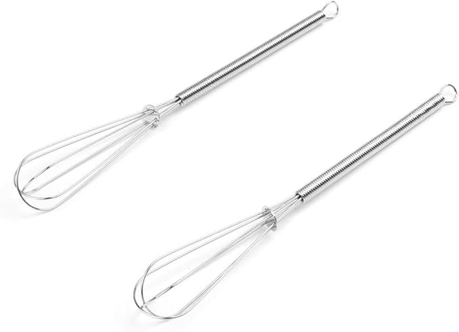 Fox Run Chrome Mini Whisk, 7.25 x 1.25 x 1.25 inches, Metallic
