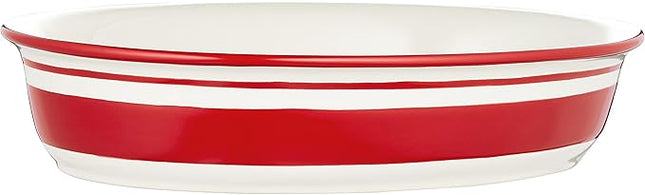 Lenox 890835 Holiday Handpaint Stripe Oval Dish