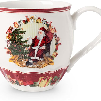 Villeroy & Boch 14-8332-4843 Coffee Mug, Porcelain, White/Coloured, 0.39 liters