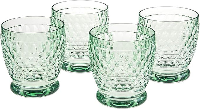 Villeroy & Boch Boston Old-Fashioned Glasses Set of 4, Green